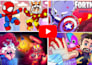 draw cartoon youtube thumbnail and roblox thumbnail for your channel